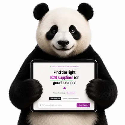 Panda Search mascot